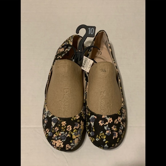 Time And Tru Casual Basic Ballet Floral Flats - Picture 2 of 8
